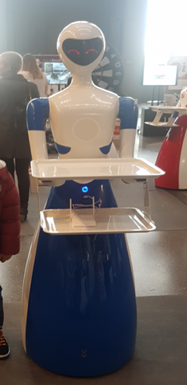 Robot Camarero merchandising